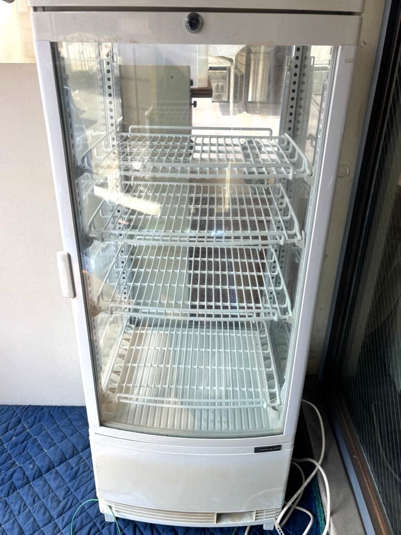 レマコム REMACOM 4面ガラス 冷蔵ショーケース LEDタイプ4G98SL