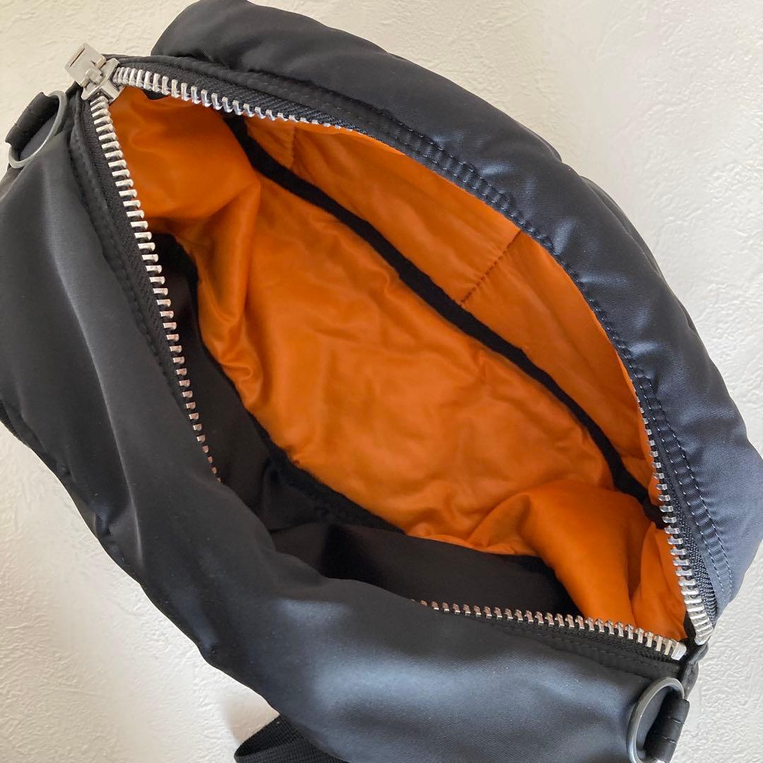 【美品】PORTER タンカー　ボディバッグ　ブラック　ウエストバッグ