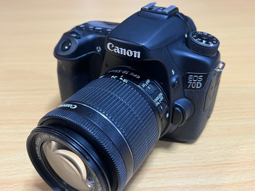 ジャム初心者向け名機Canon EOS 70D ズームレンズキット