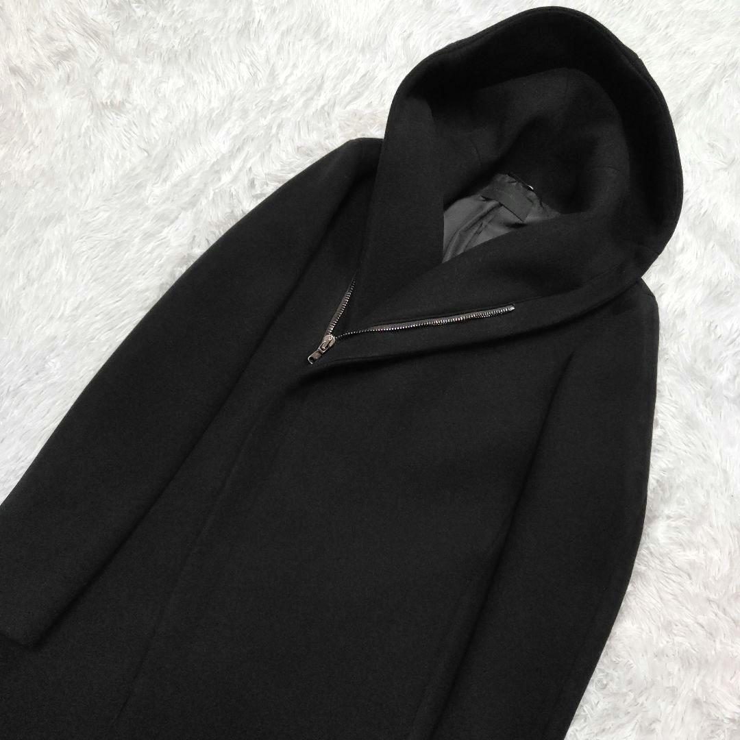 junhashimoto ジュンハシモト ラップコート 4　日本製 黒ウール