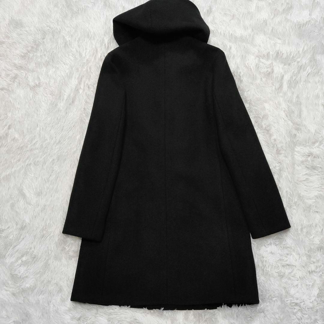 junhashimoto ジュンハシモト ラップコート 4　日本製 黒ウール