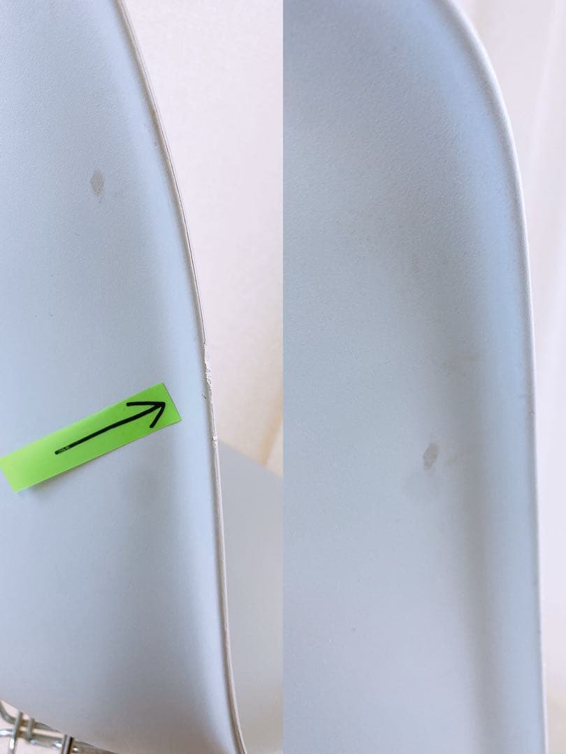 ②Eames サイドシェルチェア DSR Vitra製 エッフェル イームズ薄灰