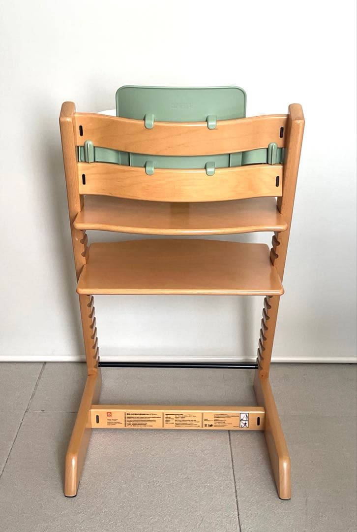 美品★ストッケ★トリップトラップ★ベビーセット&トレイ付き★シリアルNO.6〜