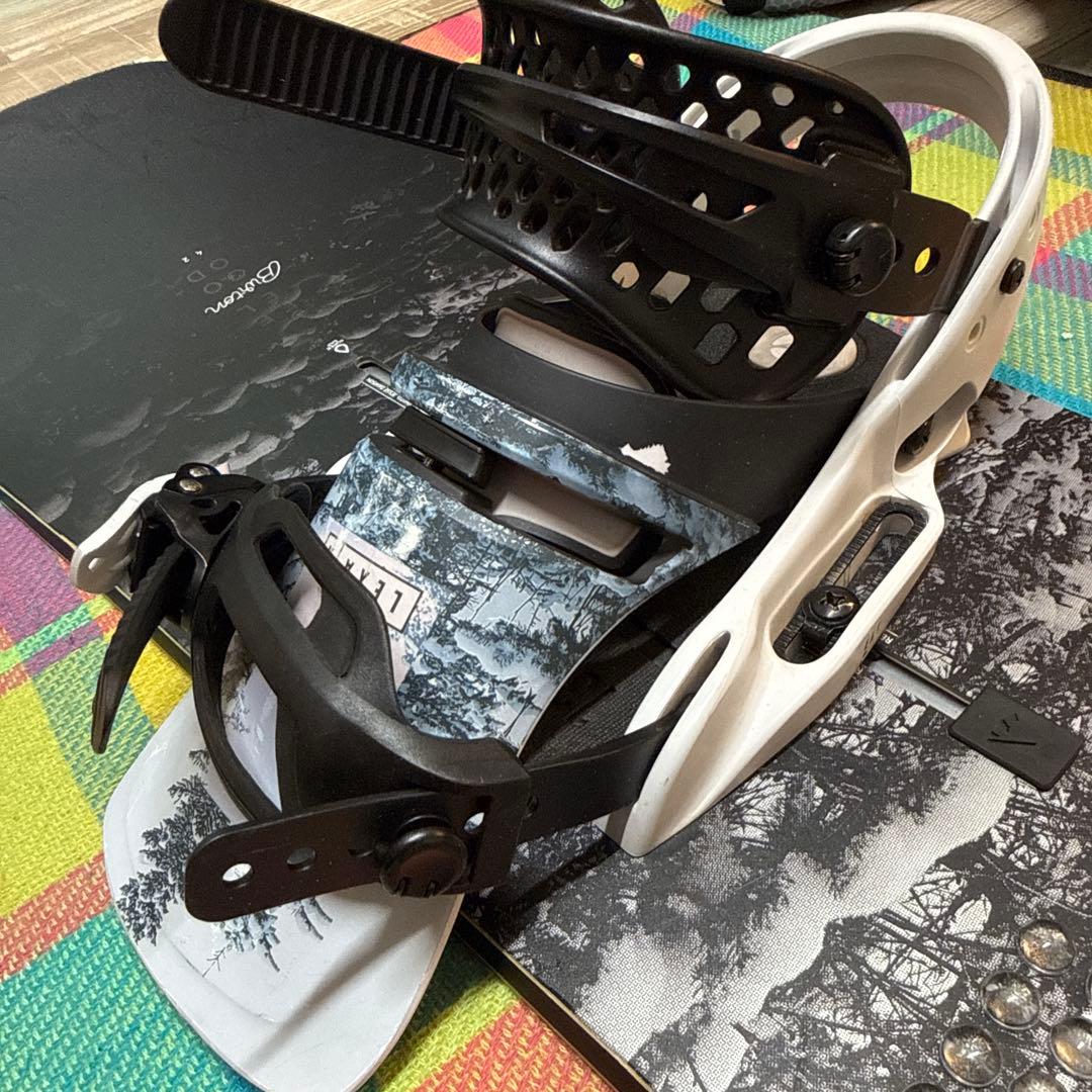 BURTON Feelgoodスノーボード + Lexa Xビンディング セット