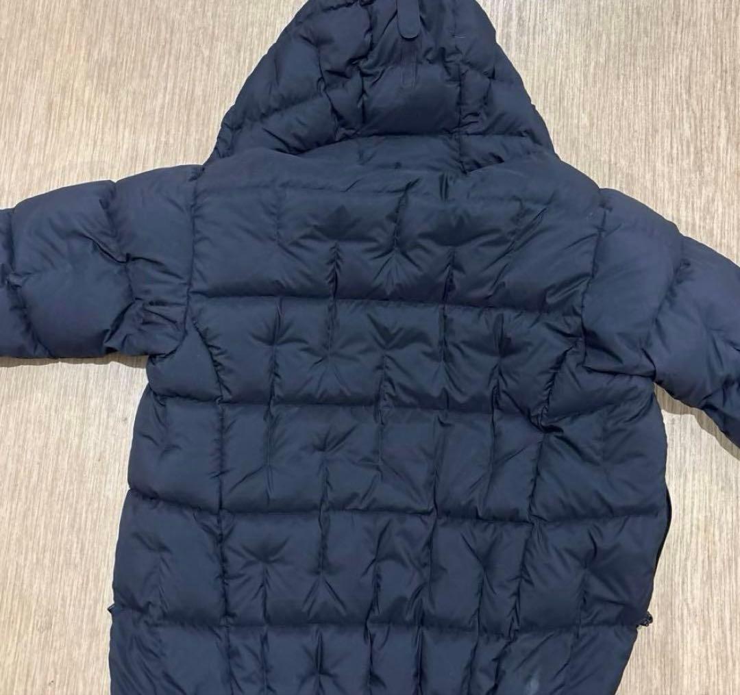 montbell フード付きダウンジャケット 黒