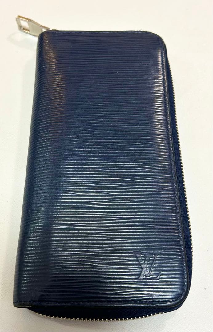 【LouisVuitton】正規品ジッピー・ウォレット　エピ　ブルーマリーヌ紺