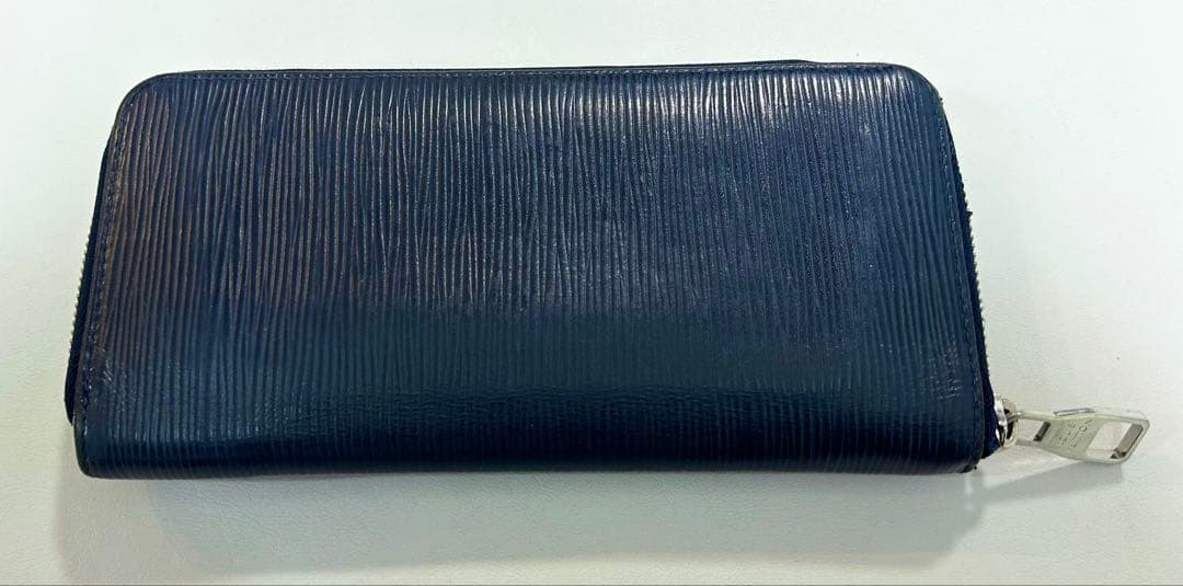 【LouisVuitton】正規品ジッピー・ウォレット　エピ　ブルーマリーヌ紺