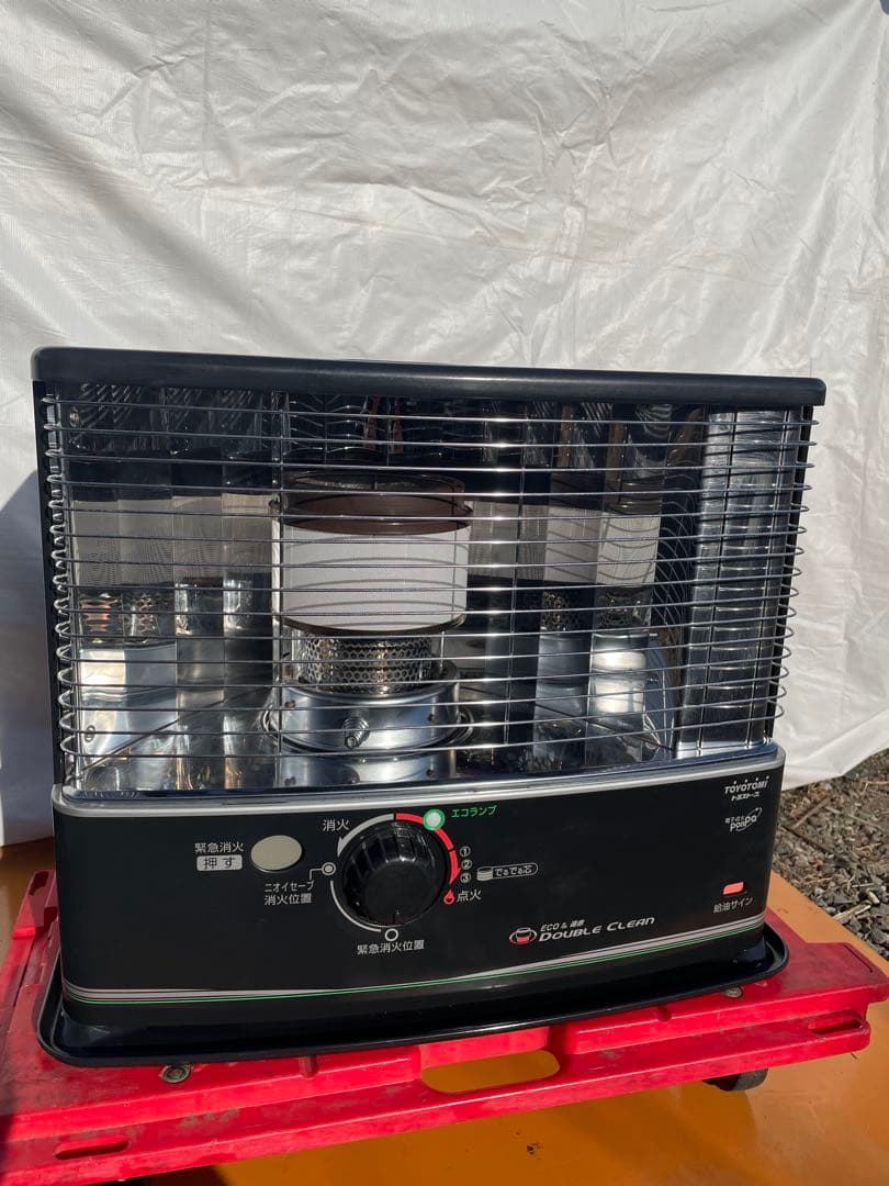 TOYOTOMI 自動通気形開放式石油ストーブ RC-D32B極上美品