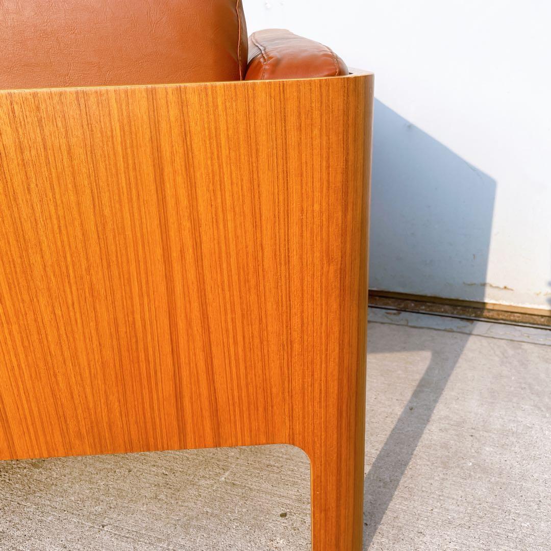 天童木工Haco チェア③ ソファ 1人掛け 本革 レザー 椅子 アームチェア