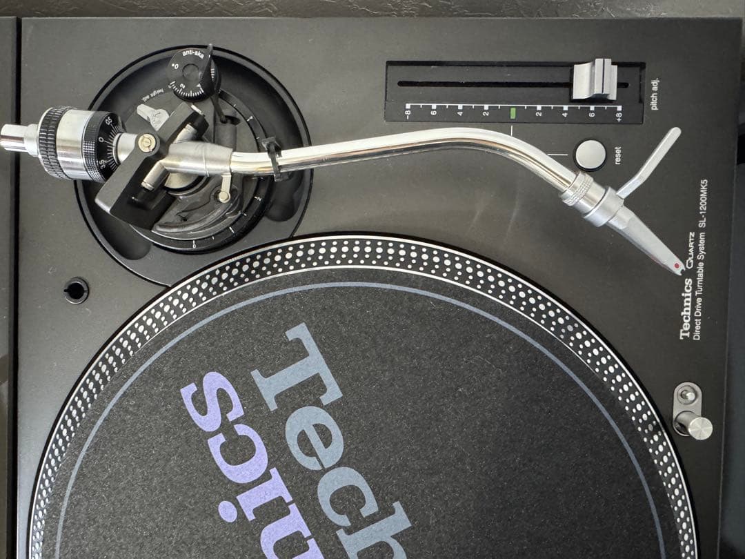 【完動美品】Technics SL-1200MK5 ターンテーブル　2台+針