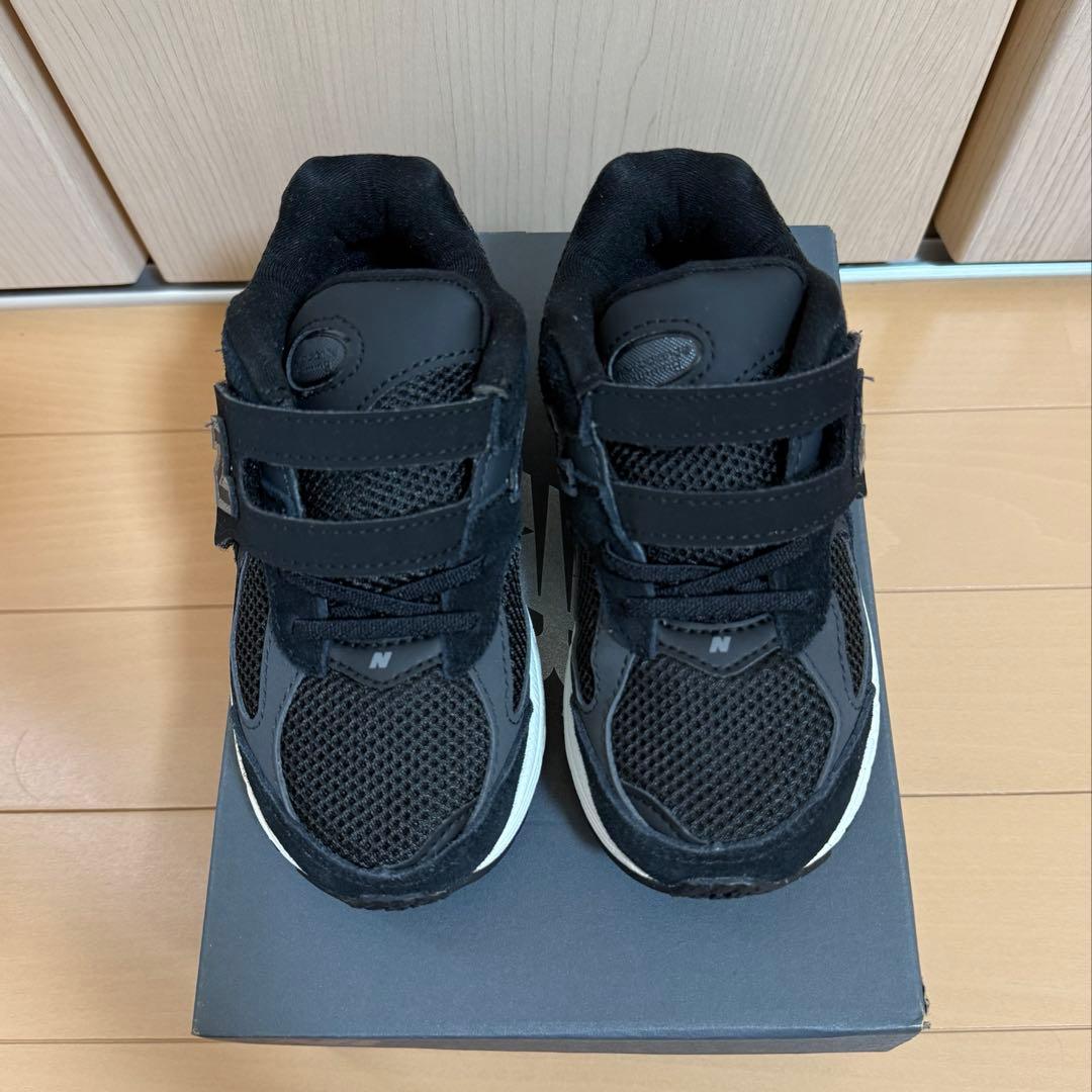 【 新品未使用 】ニューバランス PV2002BK 17 ブラック キッズ 黒