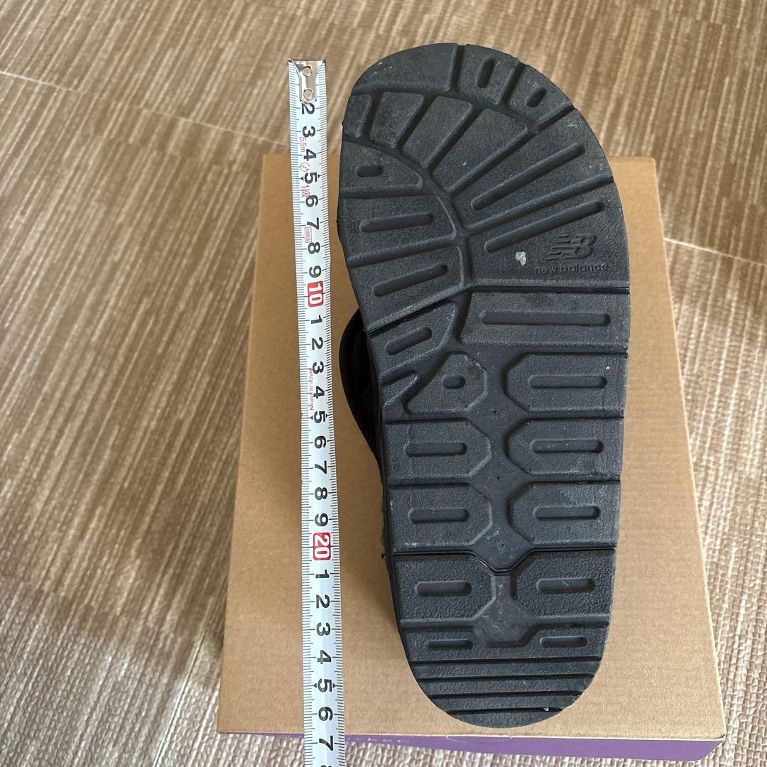 New Balance PUFLEE V2 ブラック　ボアスリッポン