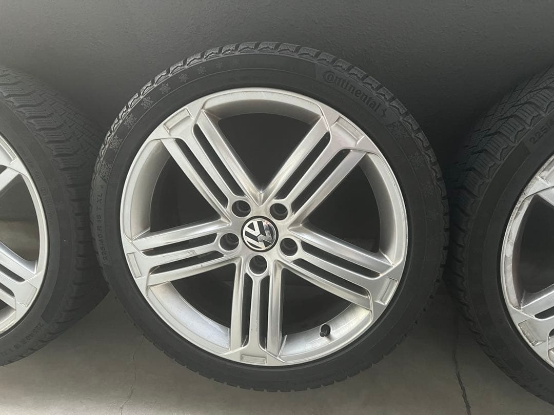 Volkswagen 225/40 R18 ホイールスタッドレスセット(4/4)