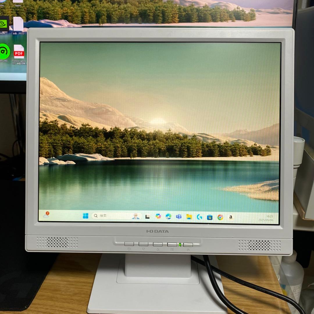 I-O DATA 15型スクエア液晶ディスプレイ LCD-AD151SEW