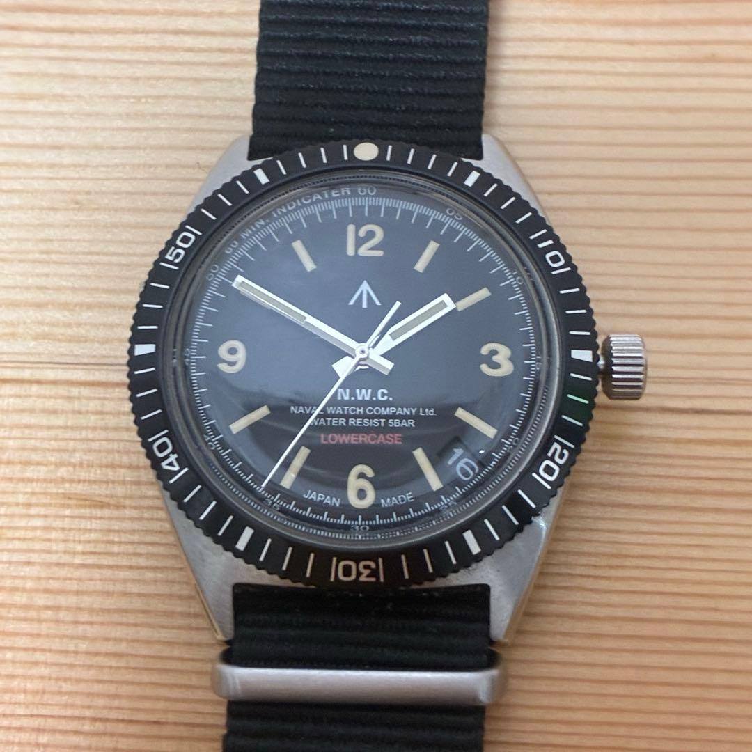 naval watch lowercase edifice別注