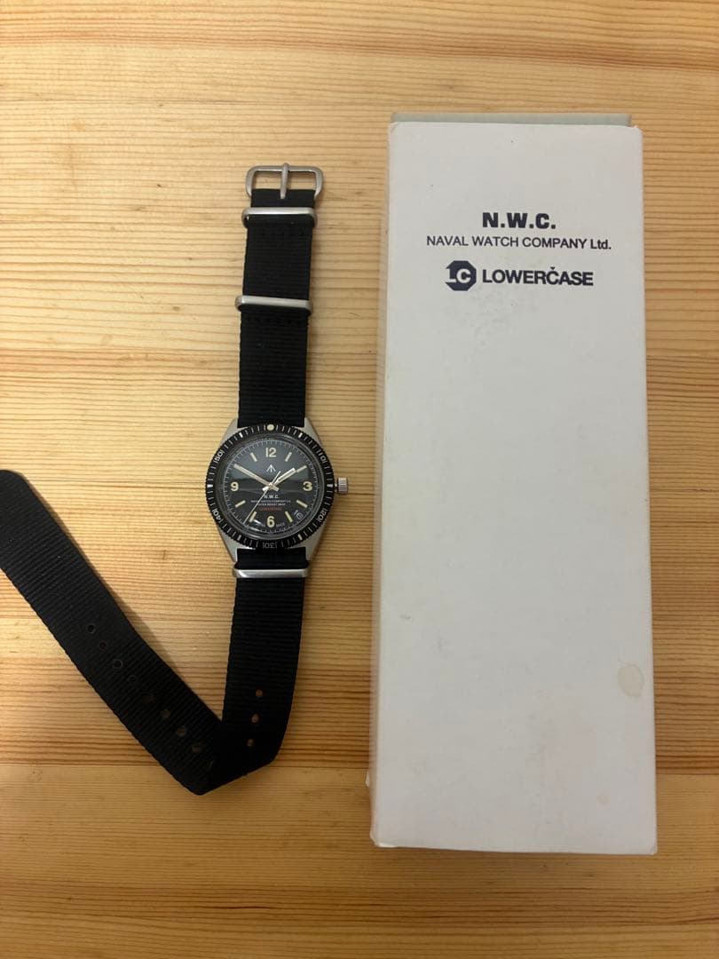 naval watch lowercase edifice別注