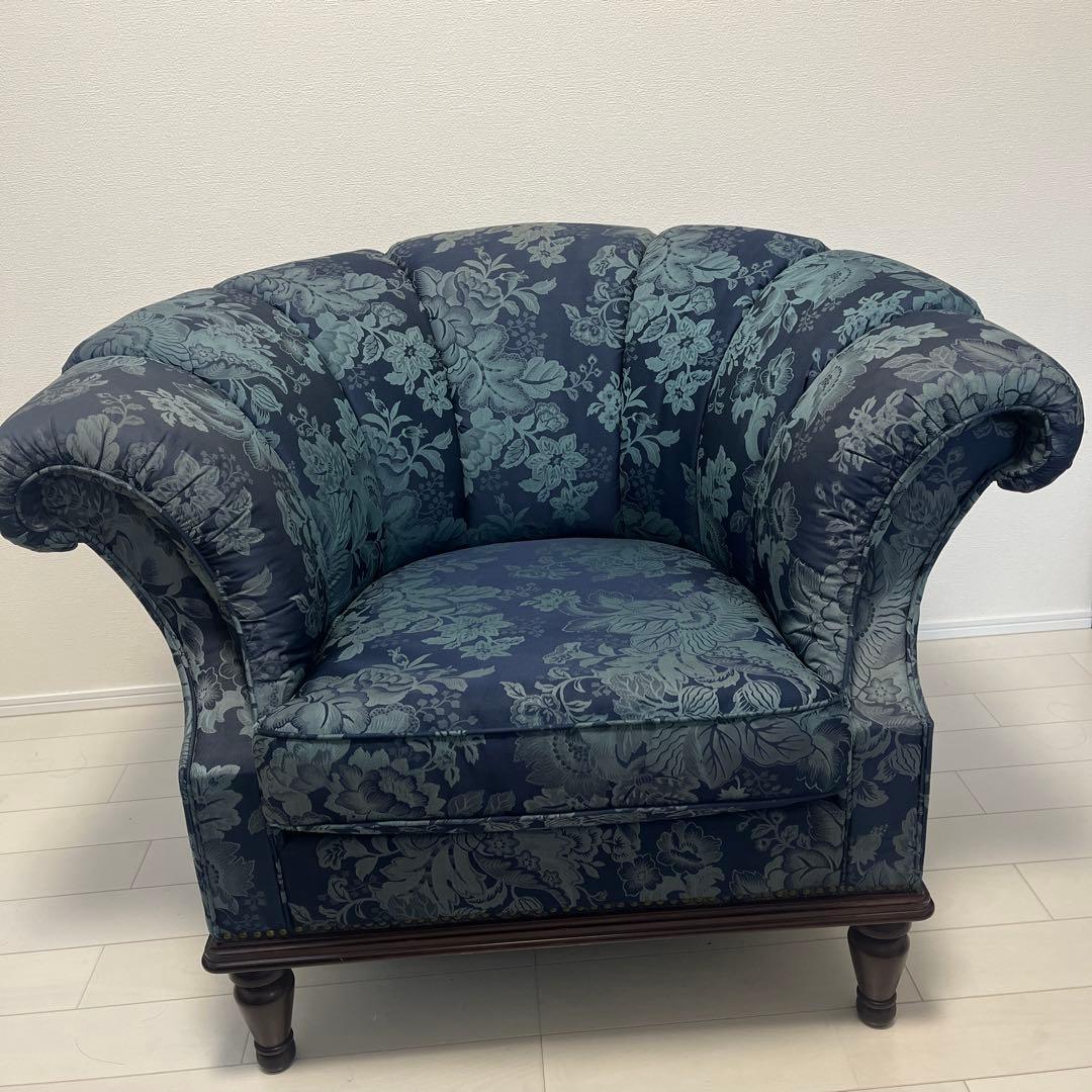 マルニ　1人掛け　クラシックソファ