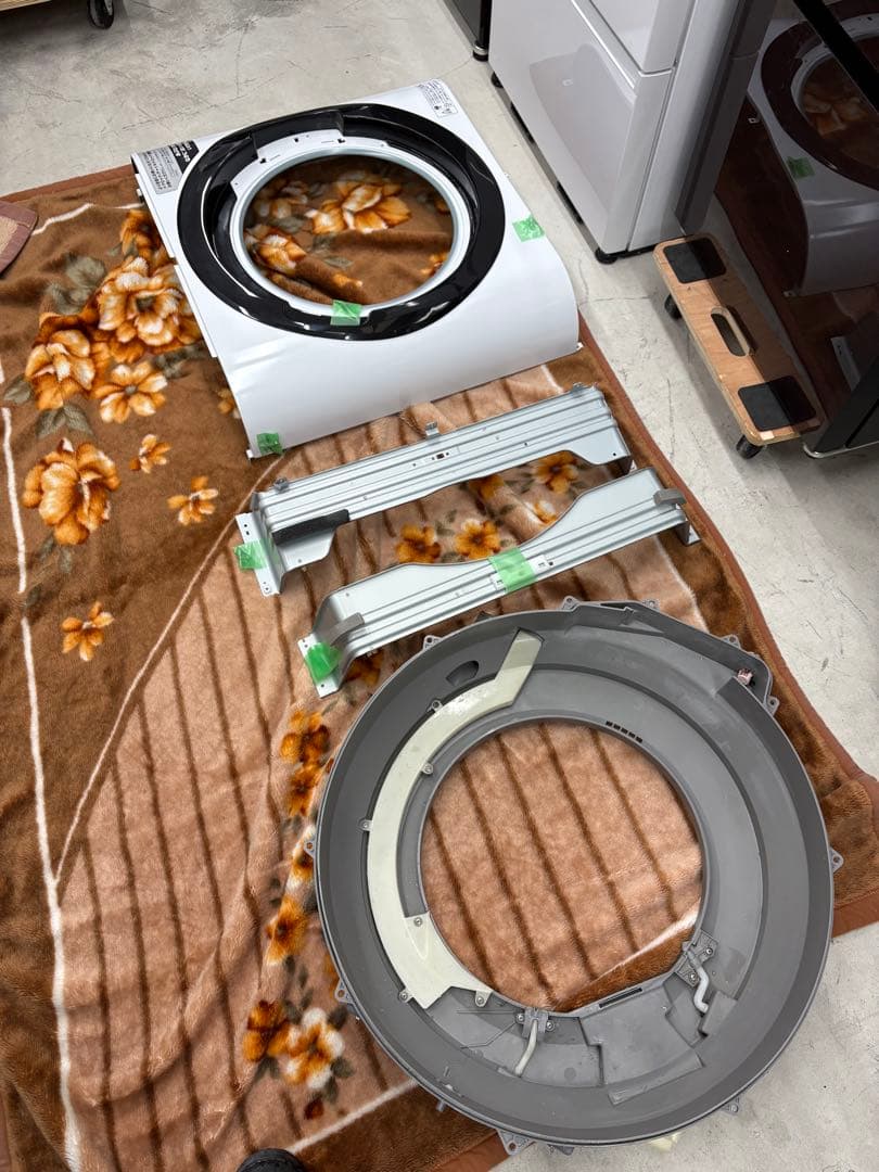 無料配送有 分解洗浄商品 大容量 日立 BD-NV120CR 洗剤ケース新品