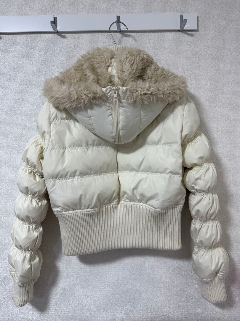 LAGUAGEM HOODIEZIPSTITCHブルゾン ラグアジェム　コート白