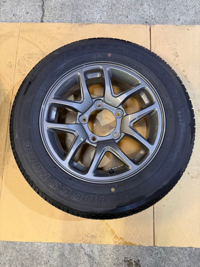 【値下げしました！】64ジムニー　純正タイヤホイール　新車外し