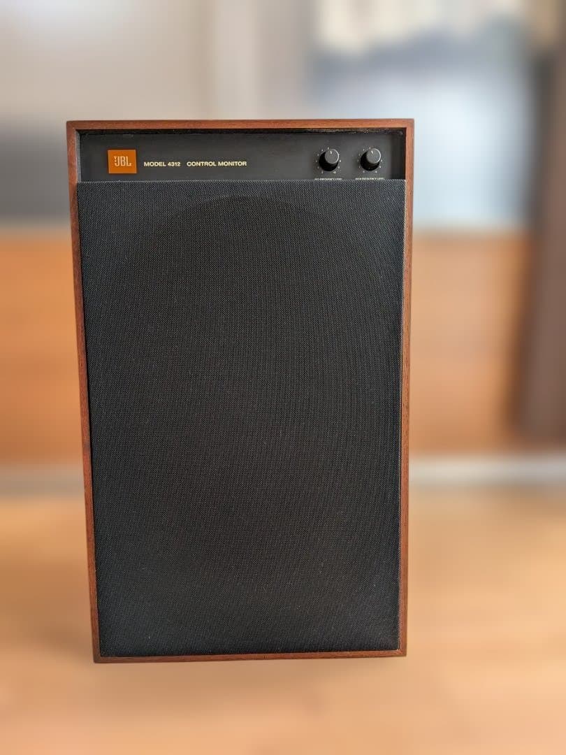 ワンオーナー品　初代JBL 4312 Control Monitor　左側