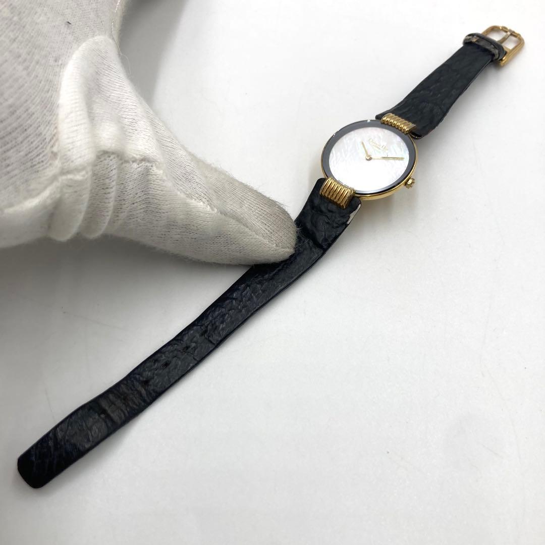 【稼動】 ディオール 腕時計 バギラ 46 153-4 クォーツ QZ シェル