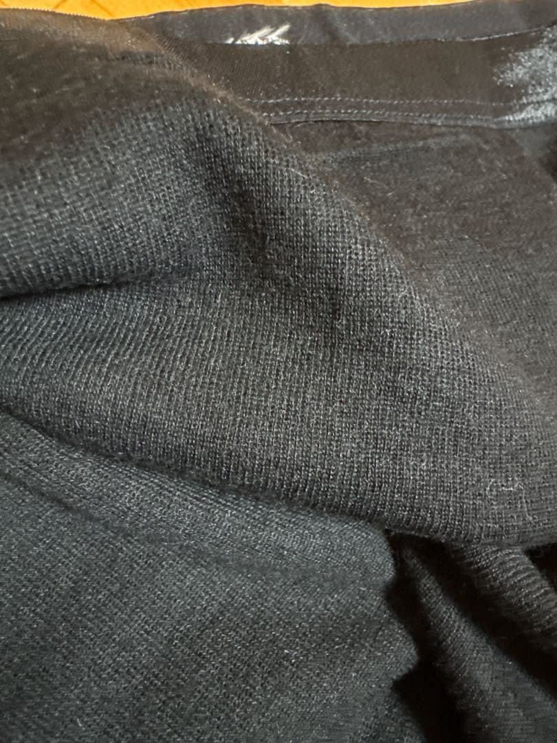 メディマ MEDIMA レース付スラックス下 シルク／アンゴラ L 2点