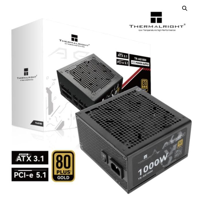 Thermalright AG-1000W ATX3.1 フルモジュラー 電源