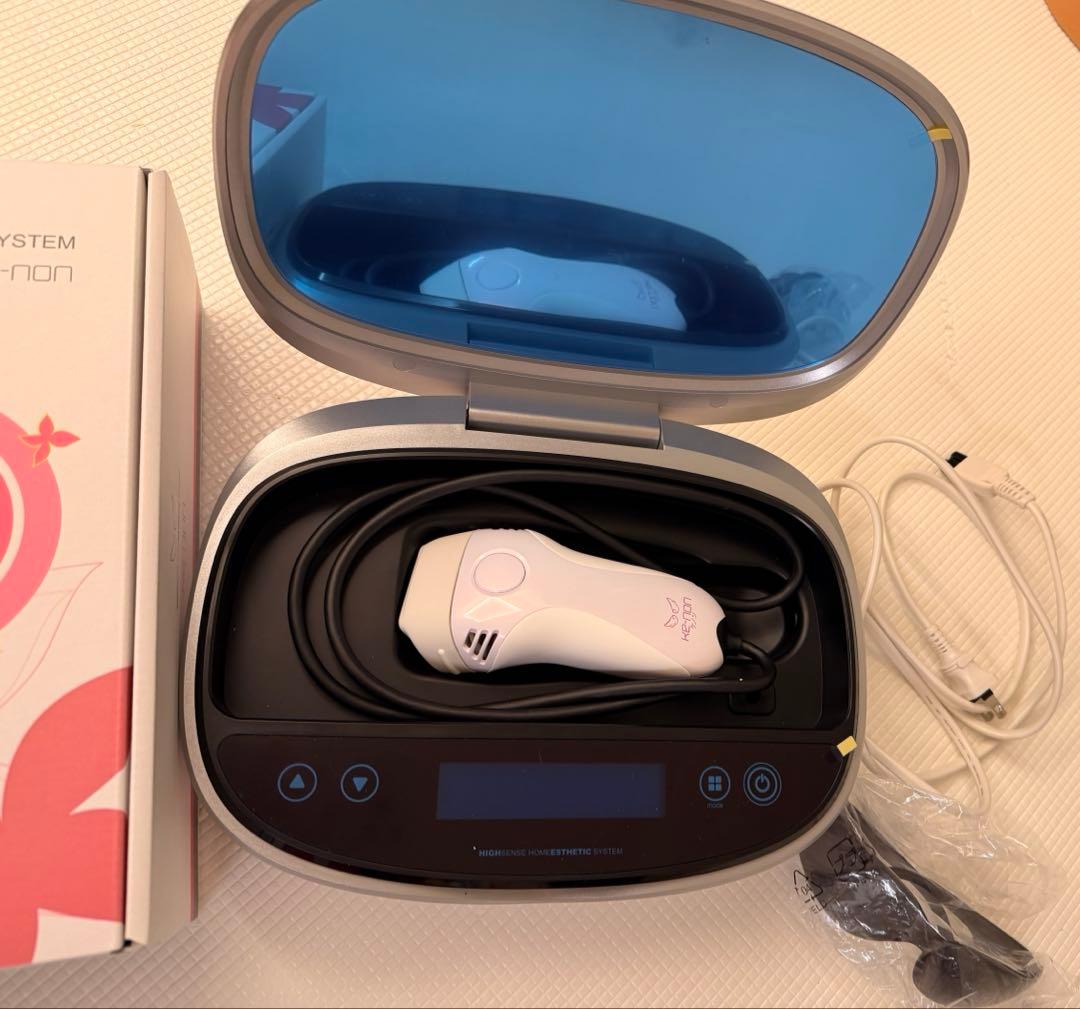 ケノン家庭用脱毛器・美顔器　最新　8.7