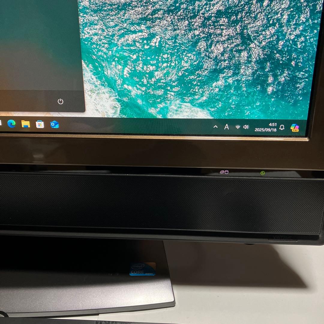 NEC モニターパソコン Windows11corei5美品