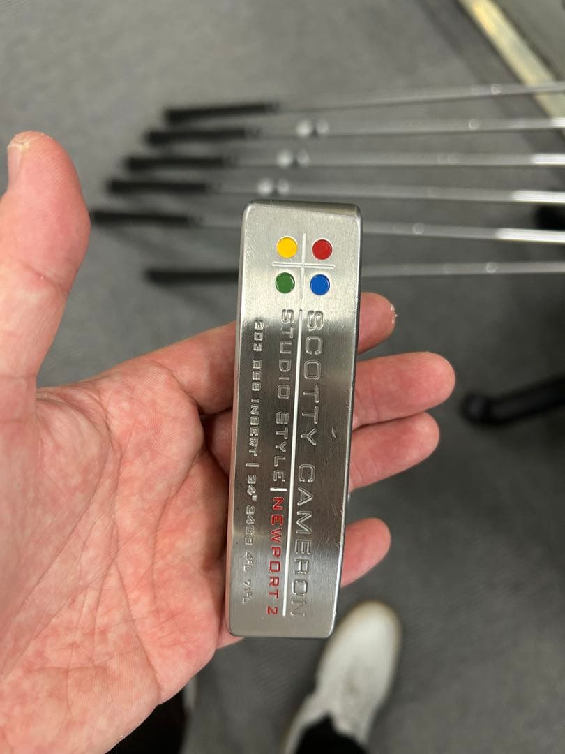 ScottyCameronニューポート2+NIKE SSアイアン5本パター1本
