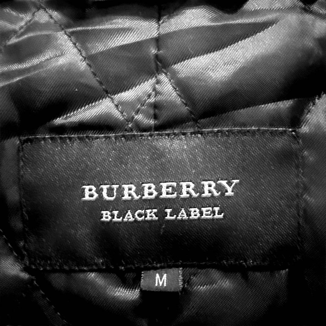 BURBERRY BLACK LABEL レザーライダース