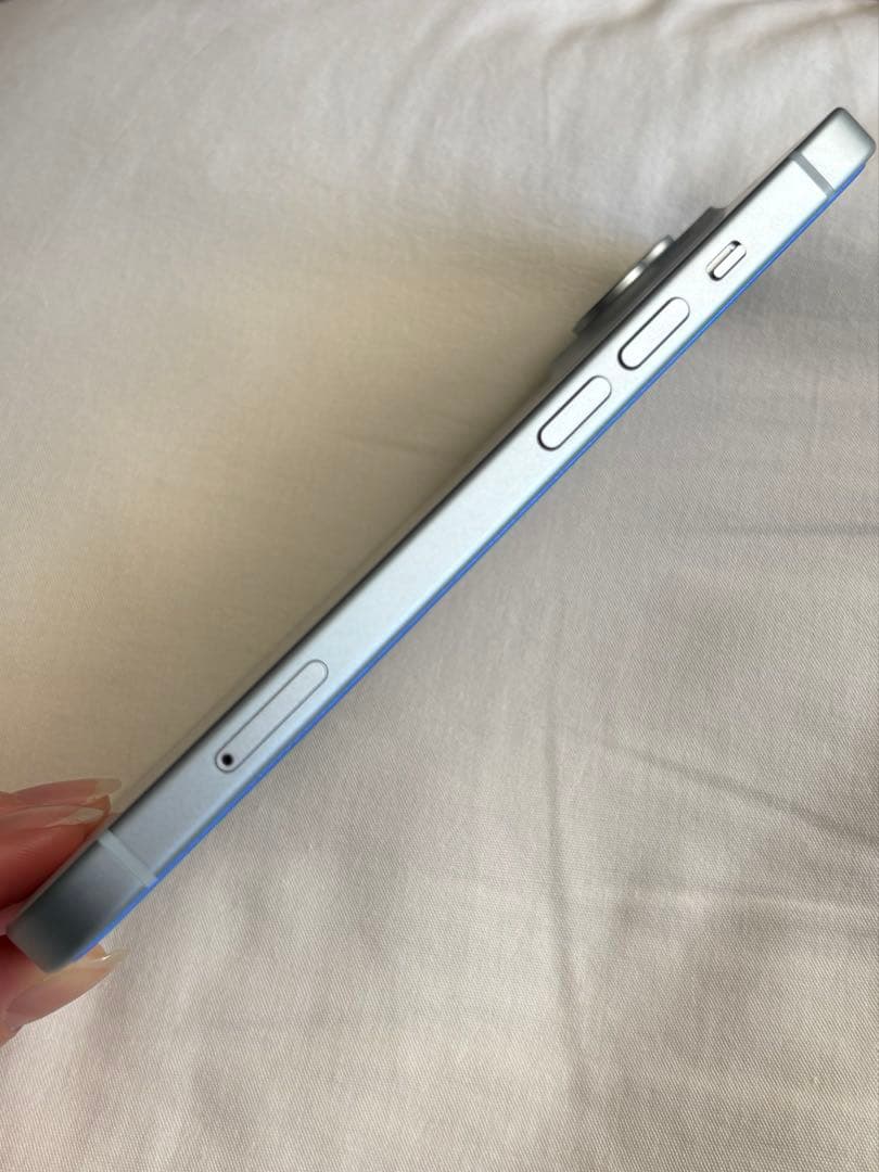 iPhone15 ブルー SIMフリー バッテリー95%