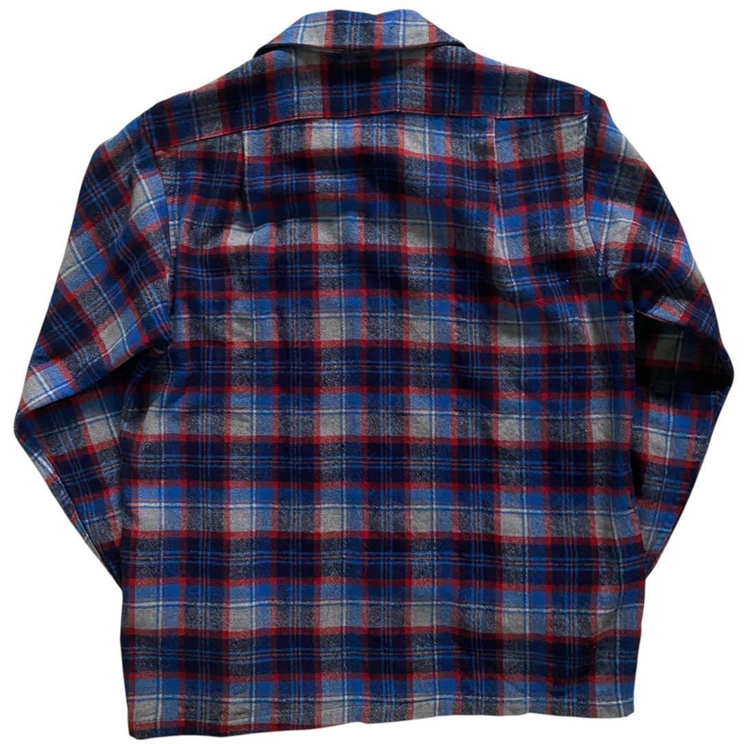t*1様 ち*ん様 PENDLETON 70s M ボードシャツ　オープンカラー