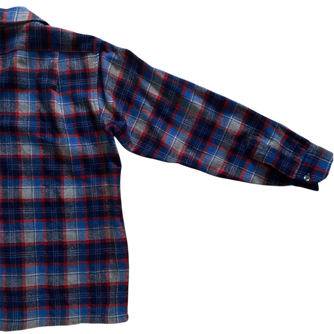 t*1様 ち*ん様 PENDLETON 70s M ボードシャツ　オープンカラー