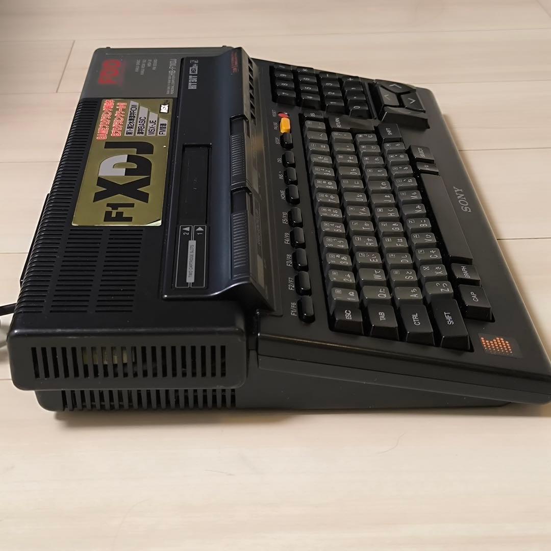 MSX2+ SONY HIT BIT HB-F1XDJ FDD搭載 レトロPC