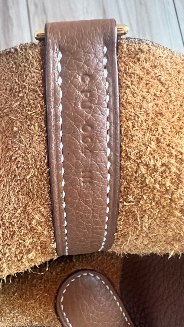 のあ！HERMES エルメス　ピコタンロック　MM ブラウン　C刻印