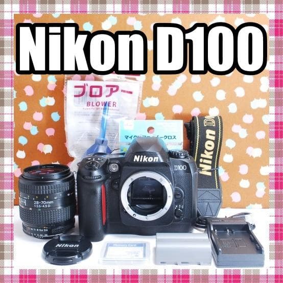 ✨届いてすぐ使える✨ハイアマチュア機✨Nikon D100 レンズセット
