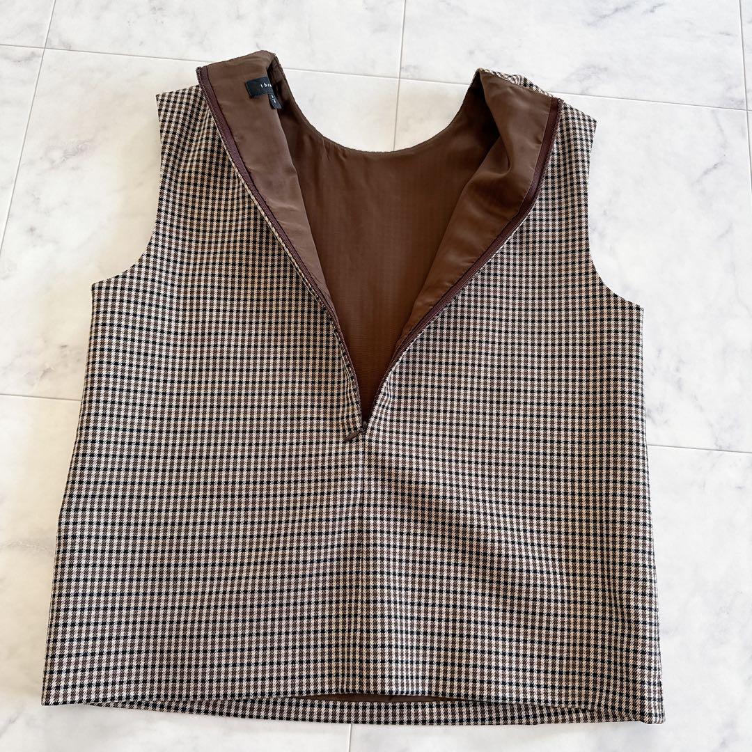 miria  theory ガンクラブ チェック セットアップ スーツ