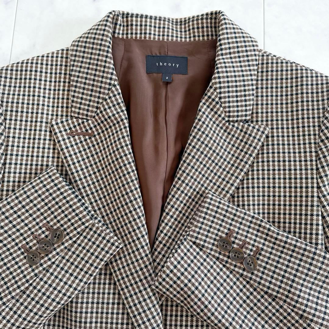 miria  theory ガンクラブ チェック セットアップ スーツ