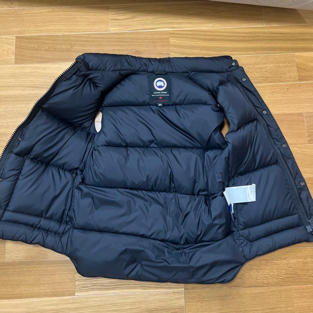 カナダグース　ベスト　ブラック　XS