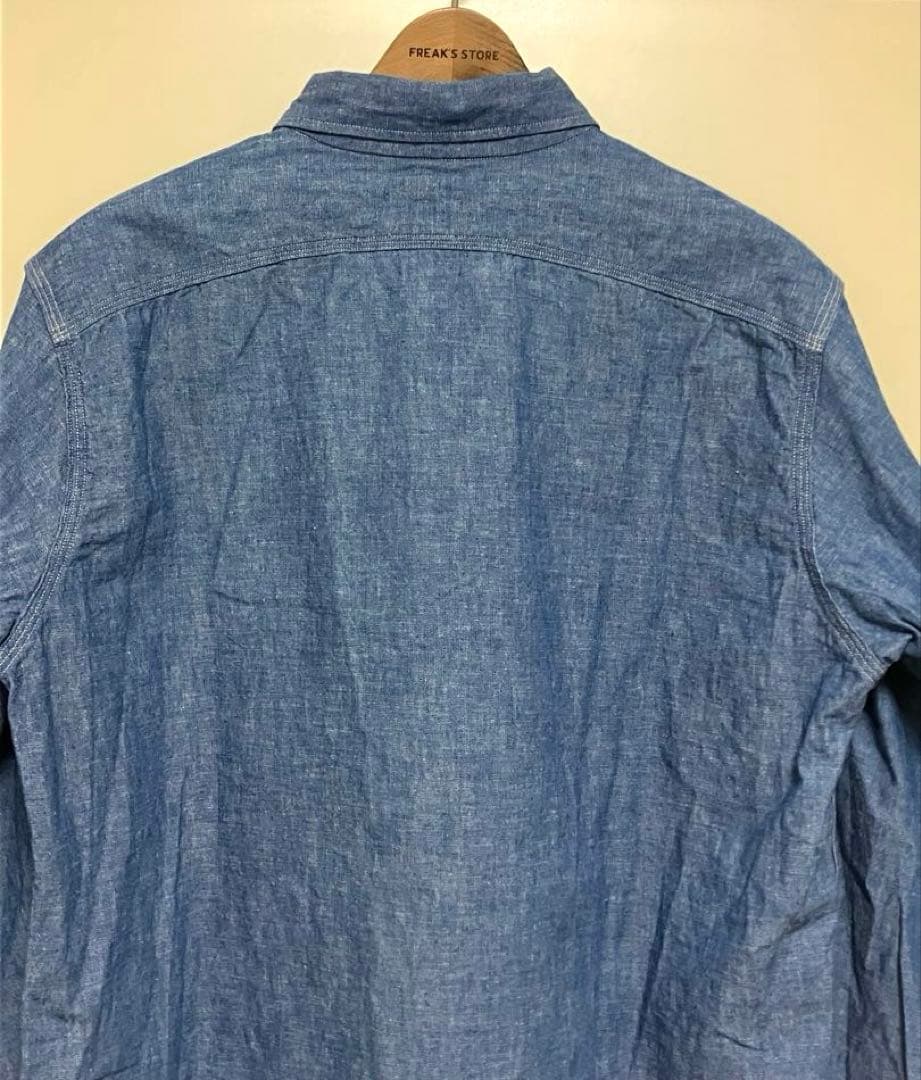 ウェアハウス BIG YANK 42 シャンブレーシャツ ワークシャツ 3048