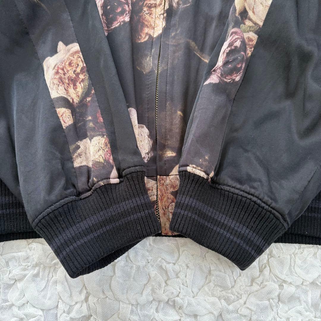 LADMUSICIAN リバーシブルブルゾン 名作薔薇柄 44