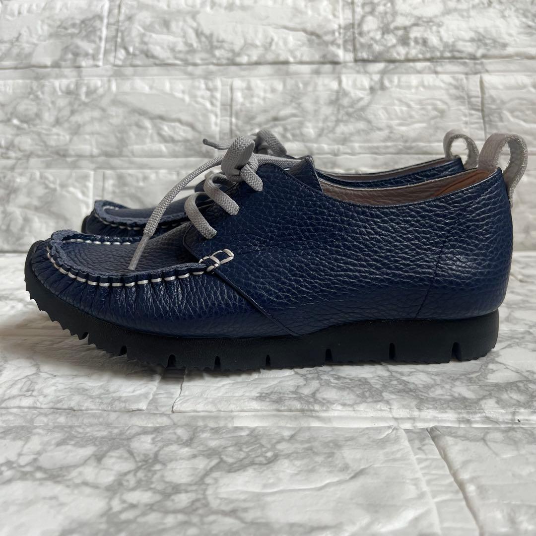 arui_toe アルイトウ コンフォート レースアップ デッキシューズ