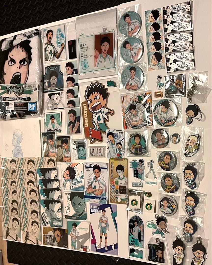 公*o様 ハイキュー　Haikyu 岩泉一　缶バッジ　ハイキュー展　他　計86点