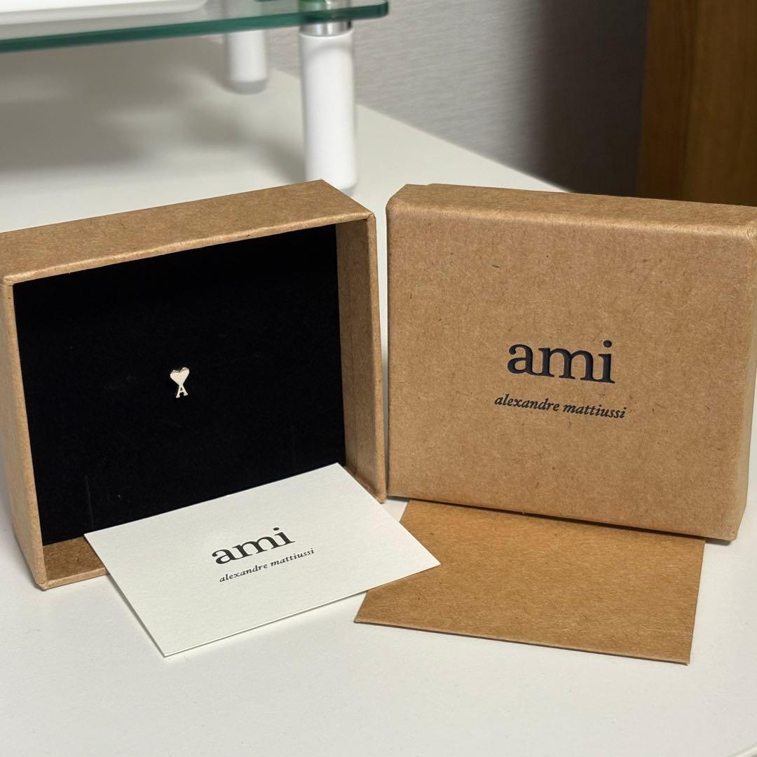 Ami de Coeur ピアス パラジウムプレーテッド ブラス ピアス