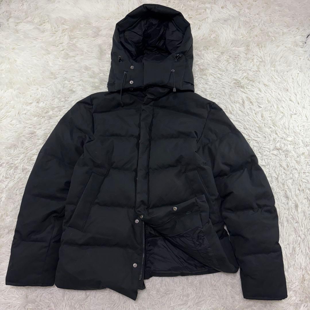 R2D2様洗える】PYRENEX BELFORT ダウンジャケット ブラック S