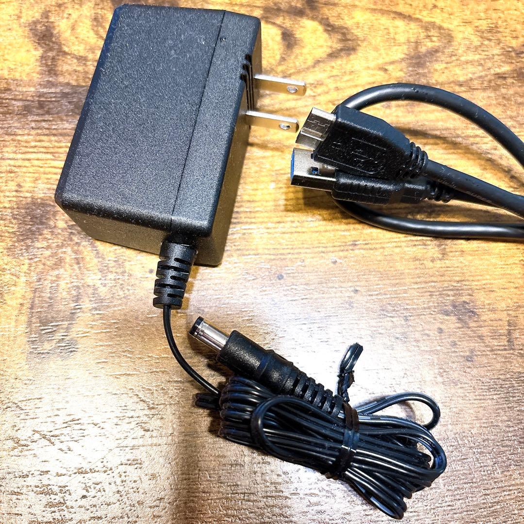 BUFFALO 外付けHDD 4TB HD-AD4U3 新品同様