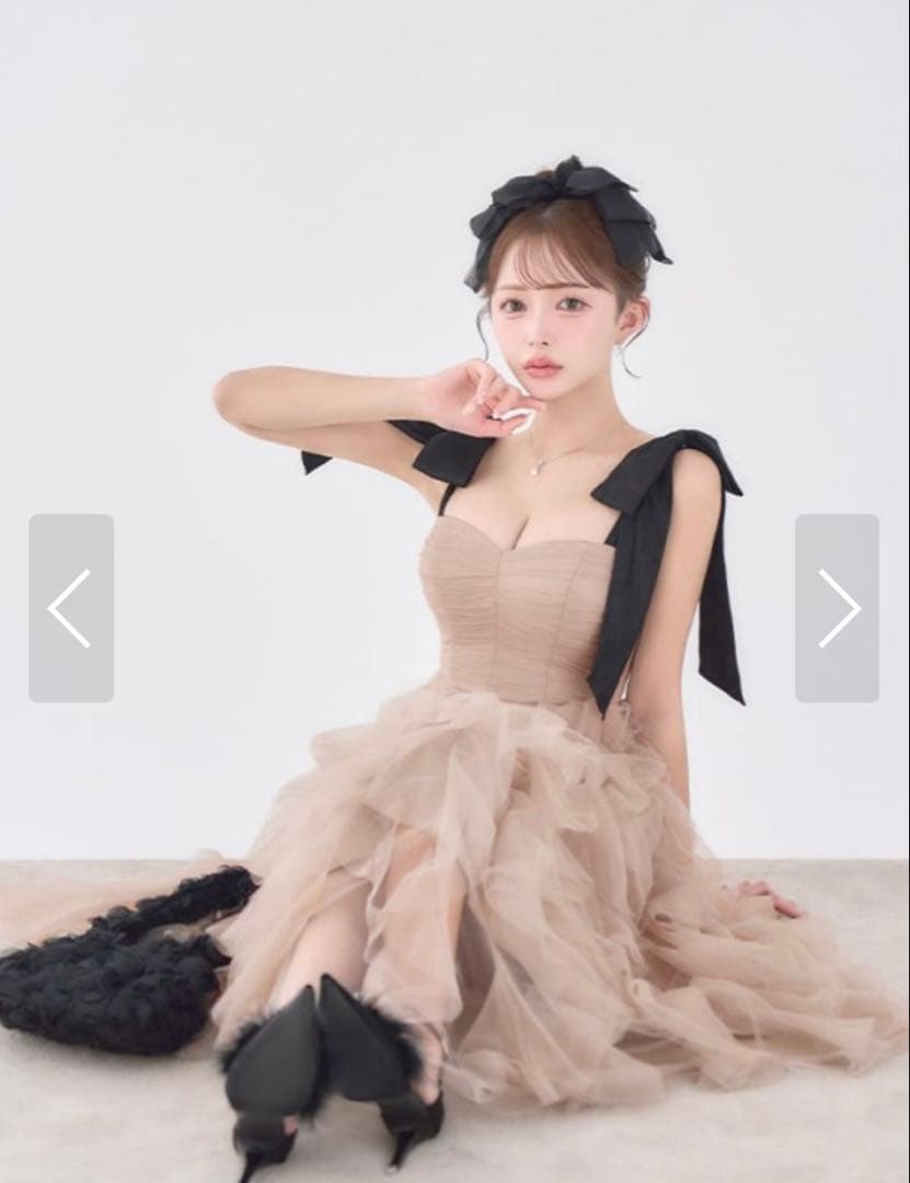 ドレス　リボンROBE de FLEURS