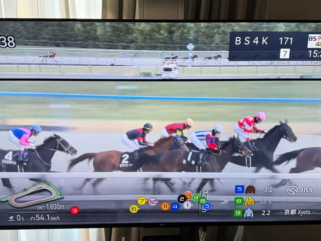 TCL 55型　４Ｋ内蔵　Google TV５５Ｐ６９Ｂ